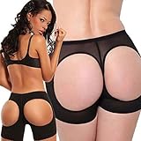 Lelinta Sexy Fullness Butt Lifter Boyshort Tummy Control Panties Butt Enhancer Shaper