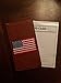 Brown USA Yardage Book / Scorecard Holder with Pro Yardage Book
