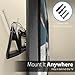 Fosmon HDTV Antenna Long Range, Indoor Rabbit Ear TV Antenna, Retractable Dipoles [Wall Mountable or Tabletop] with 5FT Cable Support 4K Ready, ATSC 3.0, UHF, VHF, 1080p Free Digital HD TV Channels
