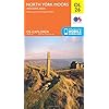 North York Moors – Western Area: OL 26 Landkaart – Gevouwen Kaart, 10 juni 2015