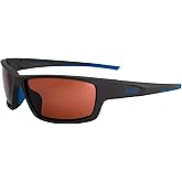 Raze Eyewear Z-Coast Floating Water Sports & Boating Polarized Sunglasses Black Frame w/Purple Lenses