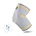 Bracoo Elbow Sleeve, Recovery Compression Support for Tendonitis, Weightlifting, Tennis and Golfer’s Elbow, Fulcrum, EE91, 1 Pair (Medium)