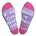 Zmart Funny Donut Socks for Women, Novelty Donut Gifts for Teen Girls, Cute Stocking Stuffers