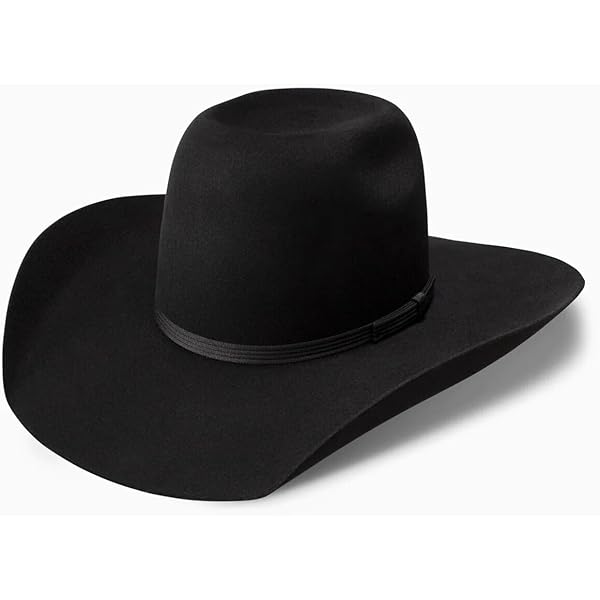 Resistol Men's Hooey by Presidio 4X Hat Black 6 3/4 at Amazon