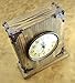 Lulu Decor, Reclaimed Wood, Shabby Chic Rustic Wood Tabletop Clock with Antique Look. Key Holder in Hidden Area (Desk Clock)