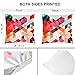 EZVING 4 Pack Colorful Geometry Style Throw Pillow Covers Cases Square Decorative Cushion Covers Pillowcase Cushion Case for Sofa,Couch 20x20 Inches (Set of 4)