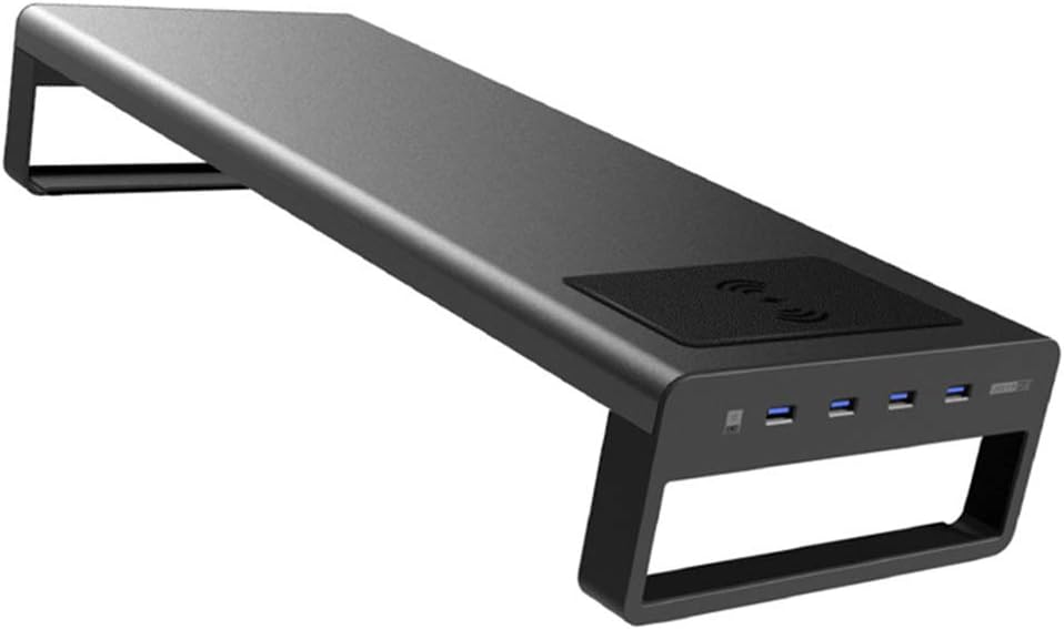 Adealink Smart Base Aluminum Alloy Computer Laptop Base Stand with USB 3.0 Port