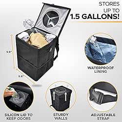 EcoNour Car Trash Bag | Foldable Trash Bag for Car