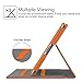 Fintie Case for iPad 2 3 4 (Old Model) - [Corner Protection] Multi-Angle Viewing Folio Smart Stand Cover with Pocket, Auto Sleep/Wake for iPad 2, iPad 3 & iPad 4th Gen with Retina Display, Orange
