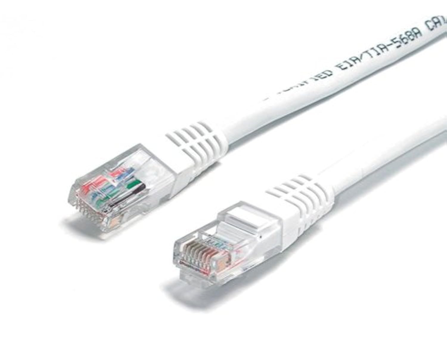 Cable-Core CAT 6 Network Cable. Ethernet LAN 10/100/1000 Gigabit Patch Lead White 10m