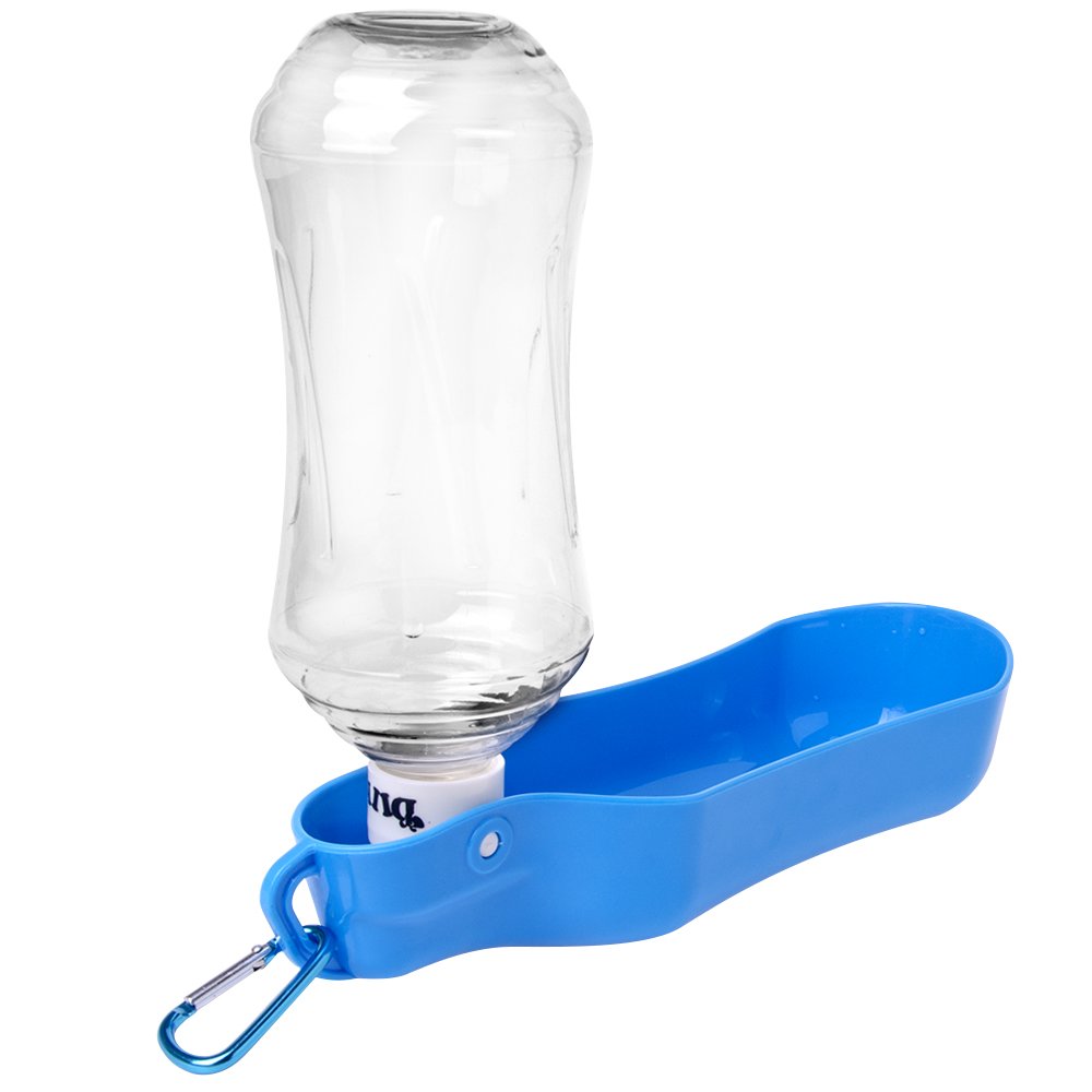 Dog Water Bottle, Greleaves Dog Portable Water Bottle with Hook on Tour Drinking Bottle with