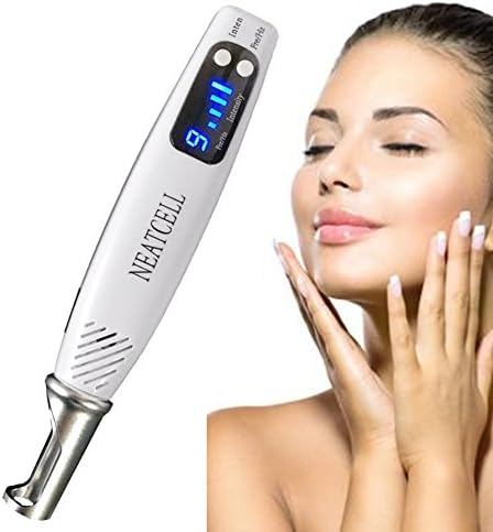Picosecond Portable Hand-held Instrument Picosecond Tattoo and Melanin Scar Dark Spot Skin Pigment Remover Device With Eyeglass (Blue)