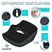 Gideon Premium Orthopedic Seat Cushion for Office Chair, Car, Truck, Plane, Wheelchairs, etc. - Provides Relief for Lower Back Pain, Tailbone, Coccyx, Sciatica, Pelvic Pain, Prostate, etc.