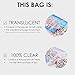 100 Assorted Translucent/Silver/Colored Flat Metallic Foil Mylar Zip Lock Bags Pouch 8.5x13cm (3.3x5.1