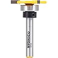 YONICO Top Bearing Slot Cutter Router Bit 1/8-Inch x 5/16-Inch 1/4-Inch Shank 14914q