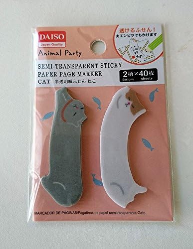 Semi-Transparent Sticky 【CAT】