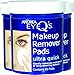 Andrea Eye Q's Ultra Quick Eye Makeup Remover Pads, 65-Count (Pack of 3)