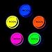 Moon Glow - Blacklight Neon Eye Shadow 0.12oz Set of 5 colors – Glows brightly under Blacklights / UV Lighting!
