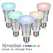 PUBMIND Smart Wifi LED Light Bulbs 7W 600Lumen 6000K Ultra Bright Color Changing Dimming Wireless Lighting No Hub Required Work with Amazon Alexa Echo Tap Dot and Google Home