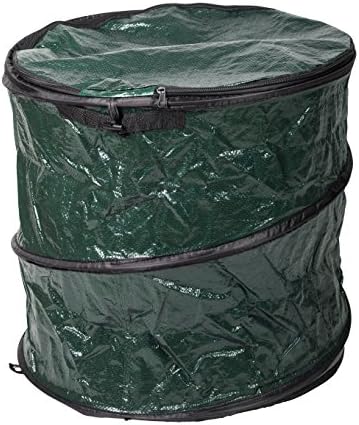 LevelOne Collapsible Travel Campsite Picnic Camping Garbage Trash Can
