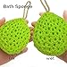 3Pcs Shower Sponges Soft Sponge Body Bath Shower Newborn baby bath towel Soft Body Bath Shower Spa Exfoliator Washing Cleansing Puff Scrubber ( Green + Yellow + Pink )
