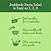 Betty Crocker Suddenly Salad Creamy Parmesan Pasta Salad 6.2 oz Box