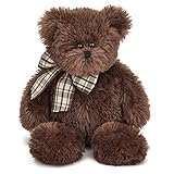 Bearington Baby Bosco Chocolate Brown Plush Stuffed Animal Teddy Bear, 10 inches