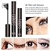 4D Silk Fiber Lash Mascara, Fiber Lash Mascara Waterproof, Natural Fiber Mascara For Thickening & Lengthening Your Lashes, Waterproof, Smudge Proof, Long-Lasting