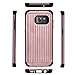 Samsung Galaxy S7 Edge Case, Qadou Adaptive Dynamic Soft Polymer Shockproof Case Protective Cover nonslip Phone Case for Samsung Galaxy Gear S7 edge Smartphone (Rose Gold)