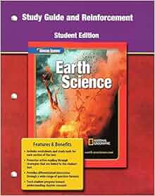 Amazon.com: Glencoe Earth Science, Grade 6, Reinforcement and Study