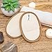 SkinTools Eco Friendly 4 Pack Premium Loofah Pads, Shower and Bath Sponge, All Natural Exfoliating Luffa, Perfect for Men and Women, Helps to Remove Deodorant, Sunblock and Exfoliate Feet