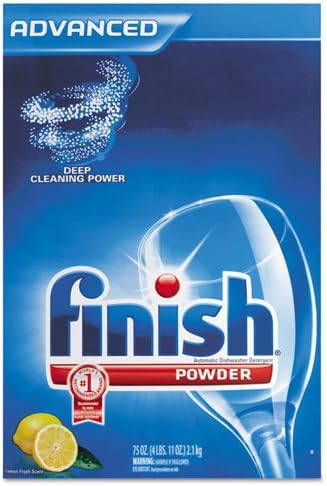 Finish Electrosol Automatic Dishwasher Detergent Lemon Scent Powder 23 Qt Box Includes Six Per Case By Finish