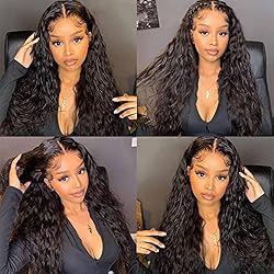 Domiso Wigs for Black Women Human Hair Water Wave