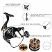 Sougayilang Fishing Reel Spinning Big Spool 13+1BB FDDL 4000 -7000 Series Long Shot Saltwater Surfcasting Fishing Reels