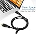 PERLESMITH 4K HDMI Cable 6ft 4 Pack-HDMI 2.0 Cable Cord with 90 Degree HDMI Adapter & Cable Ties-High Speed HDMI Cables for Ethernet PS4 1080P Xbox Playstation 3D BLU Ray Laptop PC, Black