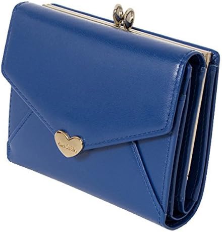 Amazon ポールスミス Paul Smith ラブレター がま口 2つ折り財布 レディース W926 ブルー シューズ バッグ