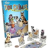 ThinkFun Dog Crimes Logic Game and Brainteaser for Boys and Girls Age 8 and Up - A Smart Game with a Fun Theme and Hilarious Artwork