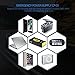 EMIGVELA Car Jump Starter Phone Power Bank Auto Battery Charger 14000mAh Quick Charge Output Dual USB Emergency Battery Booster with LED Light