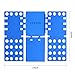 YEVIOR Clothes Folding Board Adult Size Adjustable T-Shirt Clothes Easy Laundry Folder Organize Board Blue