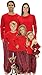 SleepytimePJs Premium Red Plaid Family Matching Pajamas