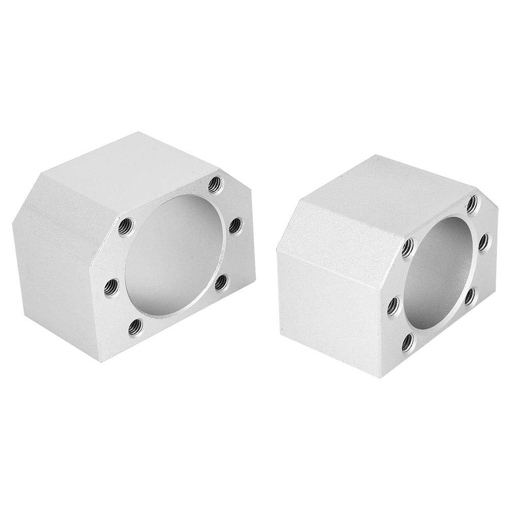2-Pack Ball Screw Nut Housing Seat Mount Bracket Holder, Aluminum Alloy 36mm Diameter Hole CNC Router Milling Parts for SFU2005 / SFU2010