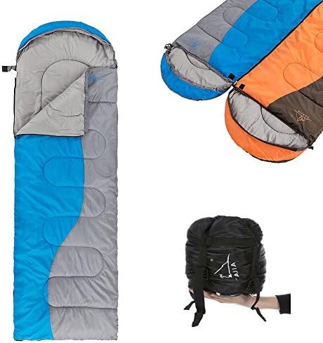Lightweight Sleeping Bag by Camping Cear. Indoor &amp; Outdoor use. Great for Kids, Teens &amp; Adults. SATISFIED OR! Ultra light and compact bags are perfect for hiking, backpacking, camping &amp; travel