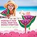 M & M Products Online 24-Pack Watermelon Paper Fans