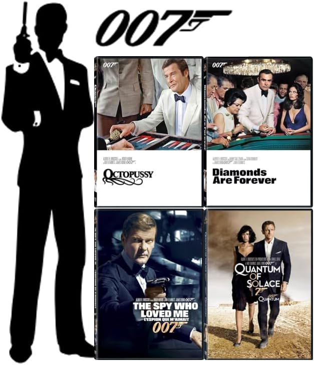 Amazon.com: James Bond 007 20-Film DVD Collection + Top Gear: 50