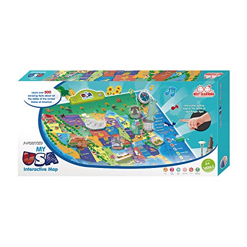 Best Learning i-Poster My USA Interactive Map