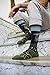 Foot Traffic, Men's Fantasy Socks, Alien Abduction (Shoe Sizes 7-12)