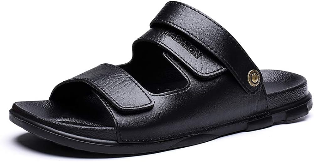 Feichi Mens Sandals Summer Casual Beach