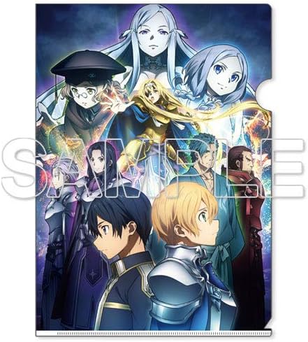 Amazon ソードアート オンライン アリシゼーション クリアファイル 5 アニメ 萌えグッズ 通販