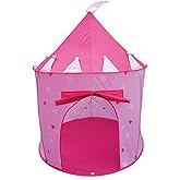 Princess Castle Fairy House Girls Pink Play Tent by POCO DIVO