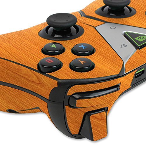 Skinomi Light Wood Full Body Skin Compatible with NVIDIA Shield TV (Controller Kit only)(2015)(Full Coverage) TechSkin Anti-Bubble Film